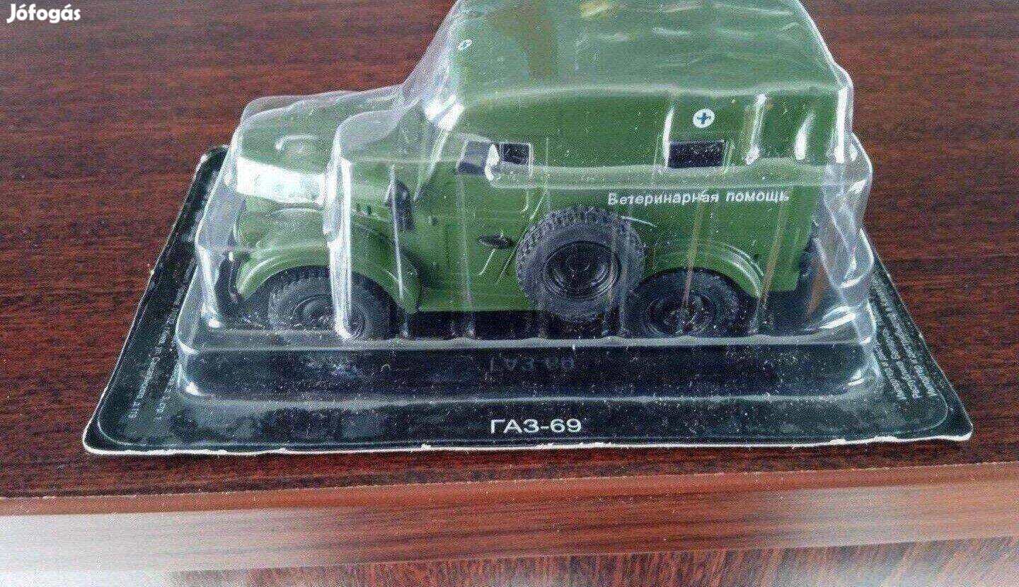 GAZ 69 "Állatorvosi" kisauto modell 1/43 Eladó