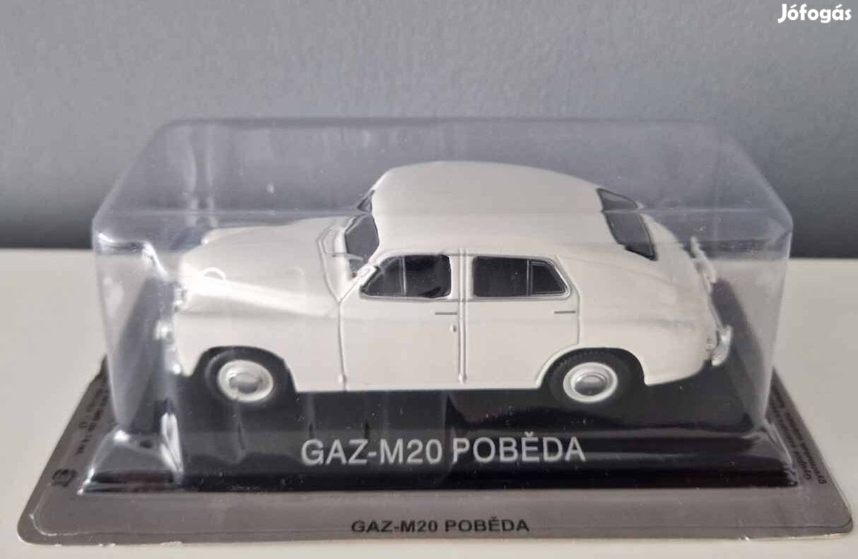 GAZ M20 Pobeda CCCP 1:43 1/43 Modell bontatlan kisautó Legendás Retro