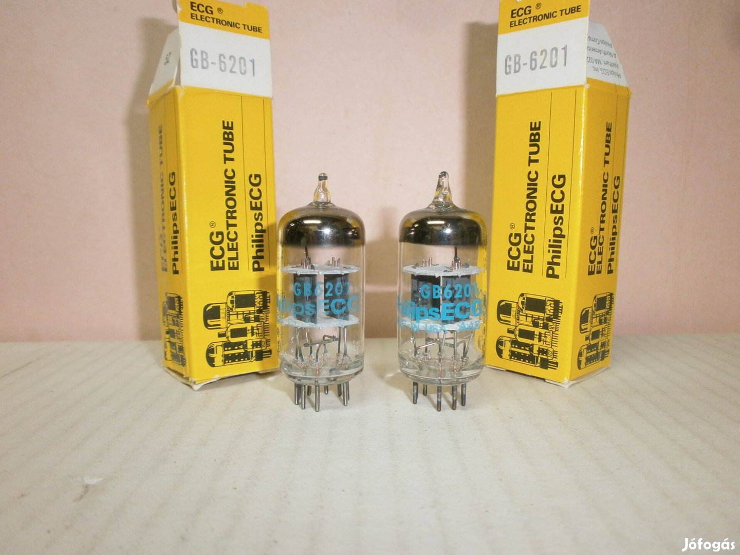 GB-6201 (E81CC, 12AT7WA) Philips ECG -Usa - NOS