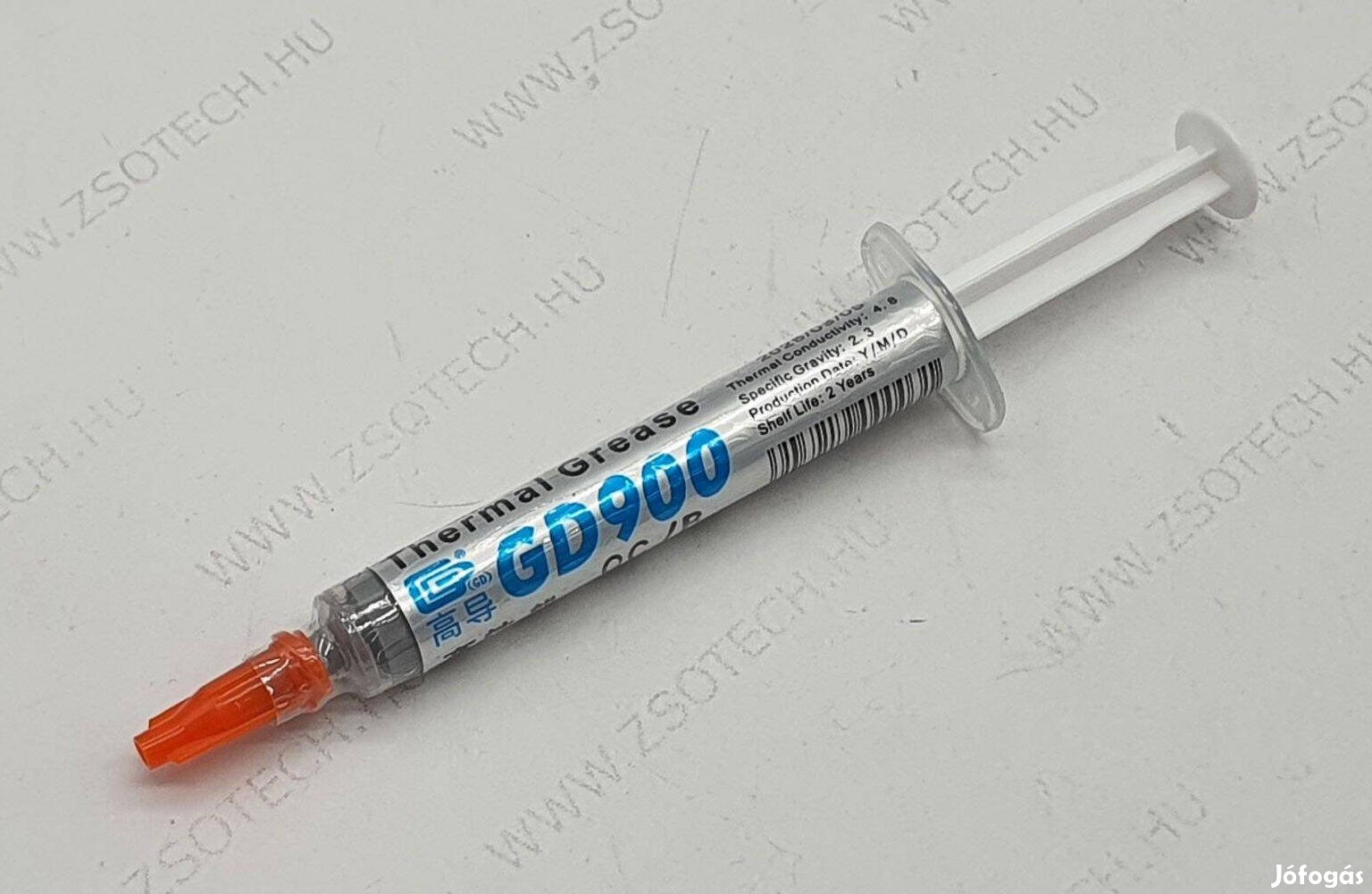 GD900 hővezető paszta hűtőzsír 3g 4.8W/mK hő vezető paszta zsír