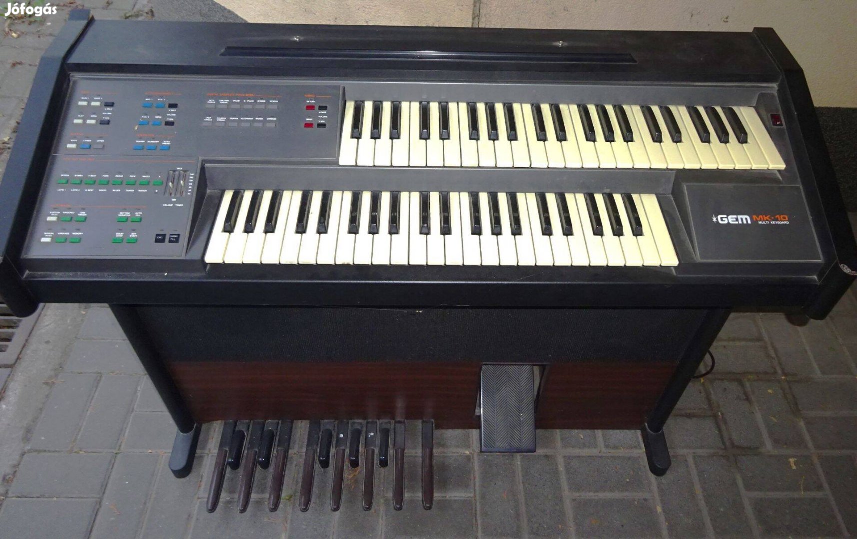 GEM MK-10 több billentyűzetű elektromos orgona eladó!