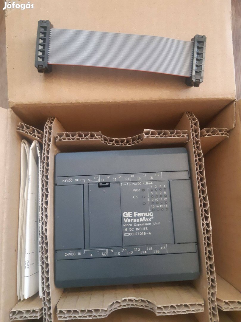 GE Fanuc Versamax IC200Uei016-A, 16 digitális DC input, 24VDC