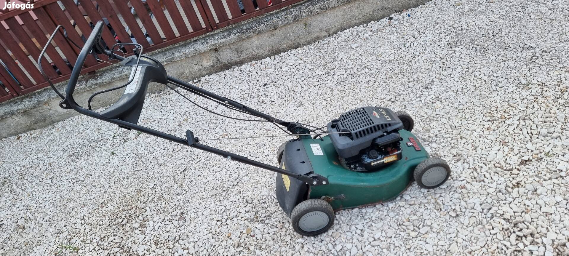 GGP Italy Briggs&Stratton önjáró benzines fűnyíró E-Flor