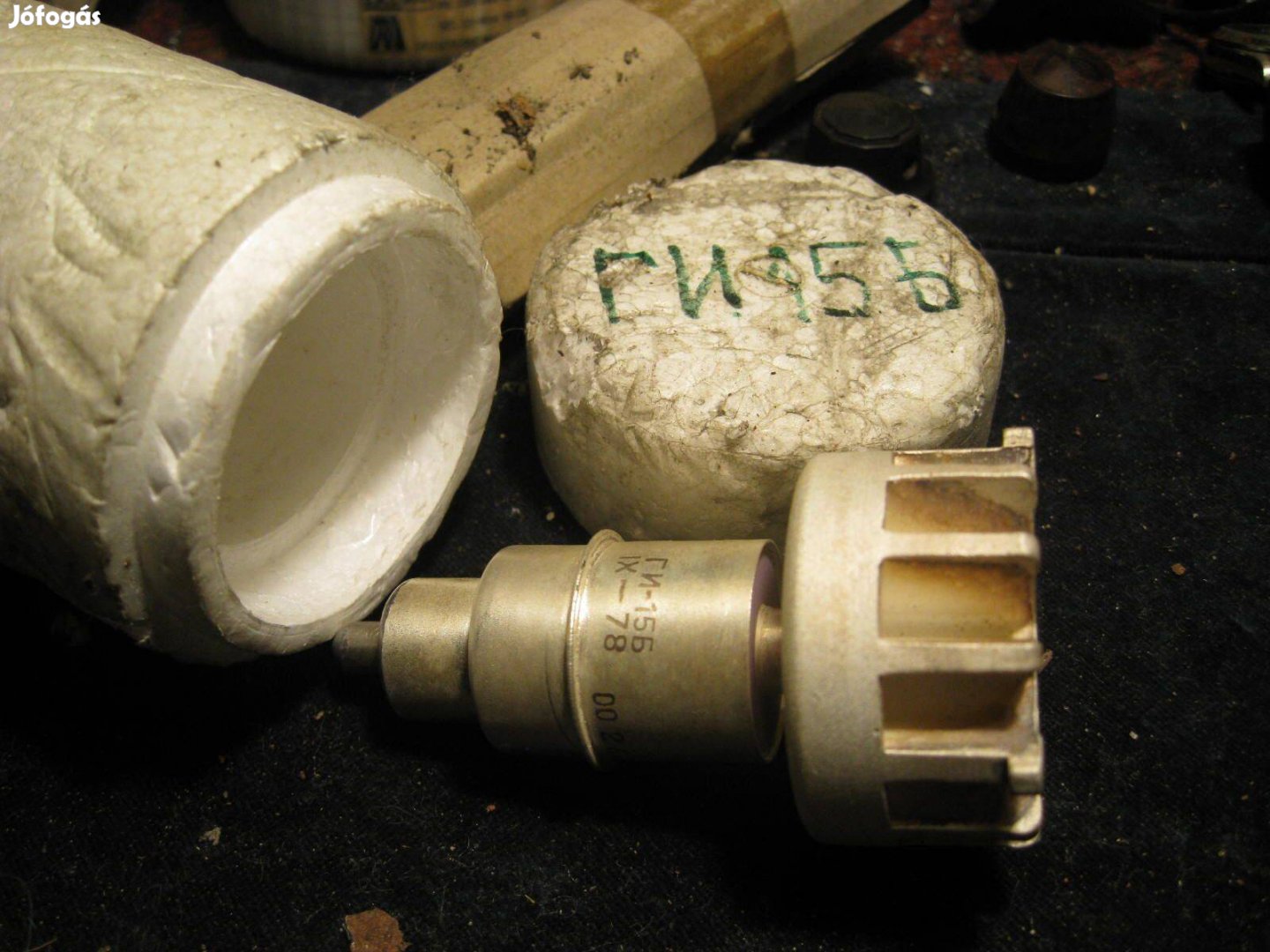 GI 15B elektroncső 2 db együtt