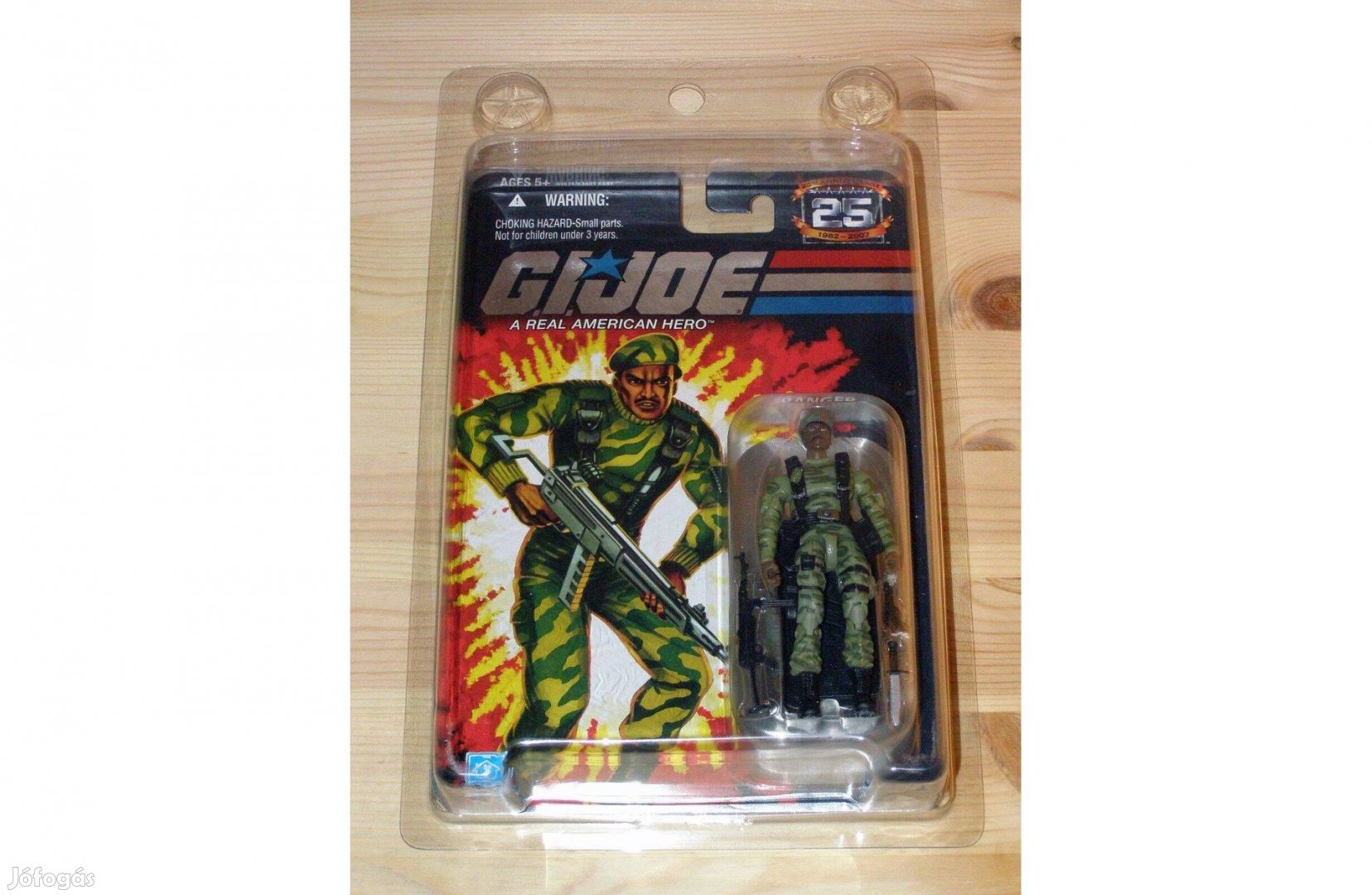 GI Joe 25th Anniversary 10 cm (3.75") Sgt. Stalker (v9) figura