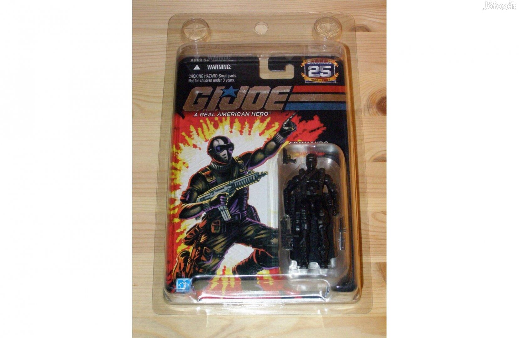 GI Joe 25th Anniversary 10 cm (3.75") Snake Eyes (v30) figura