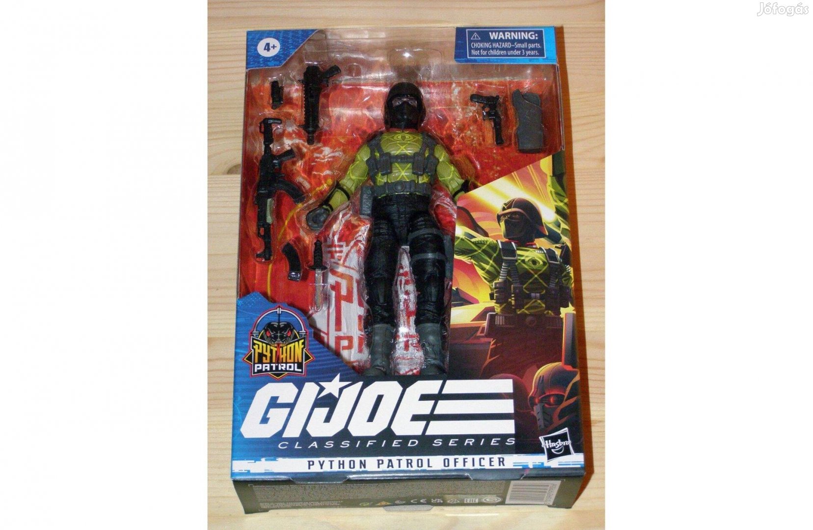 GI Joe Classified 15 cm (6") Cobra Officer (Python Patrol) figura