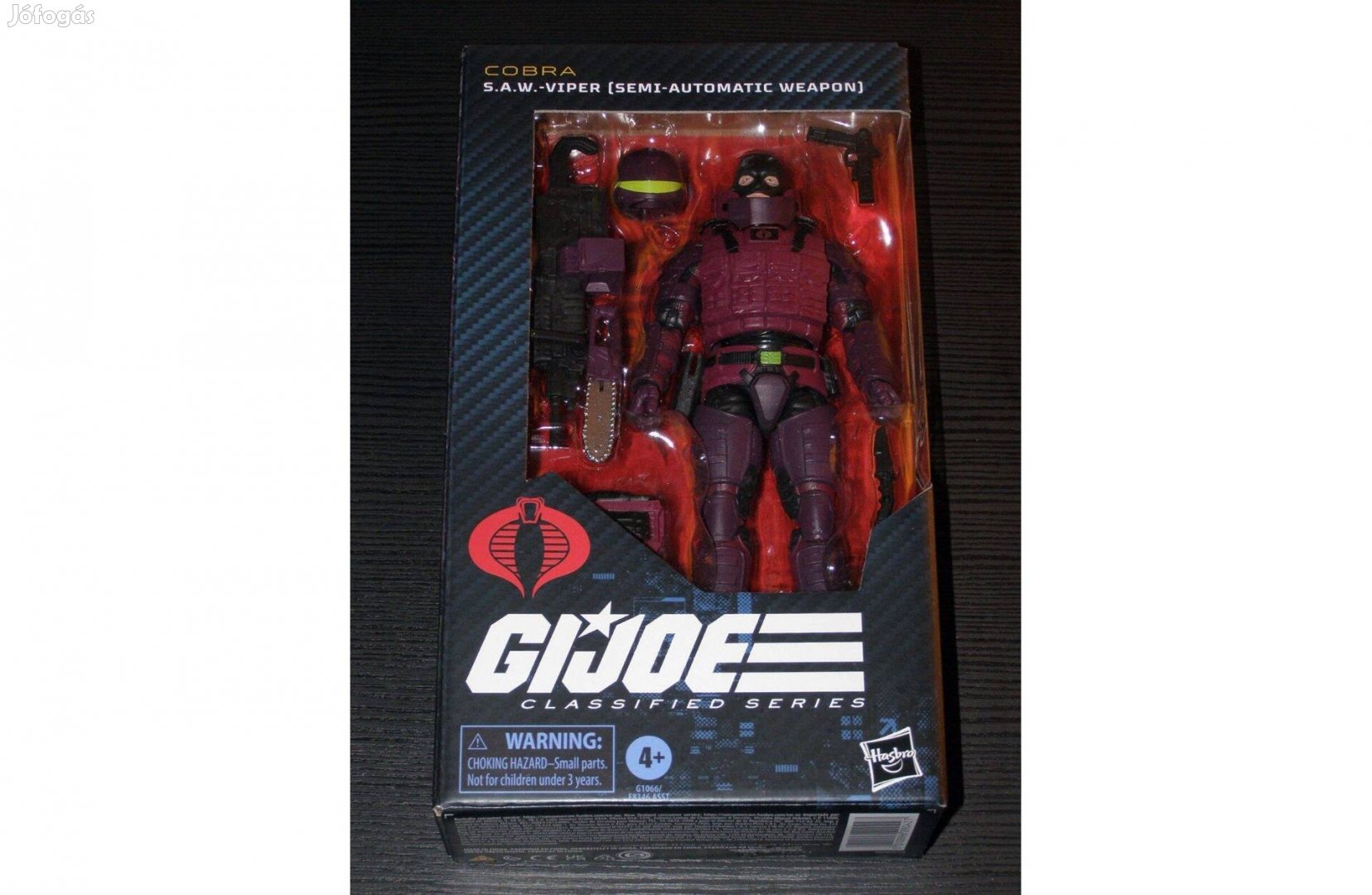 GI Joe Classified 15 cm (6") SAW Viper (Heavy Machine Gunner) figura