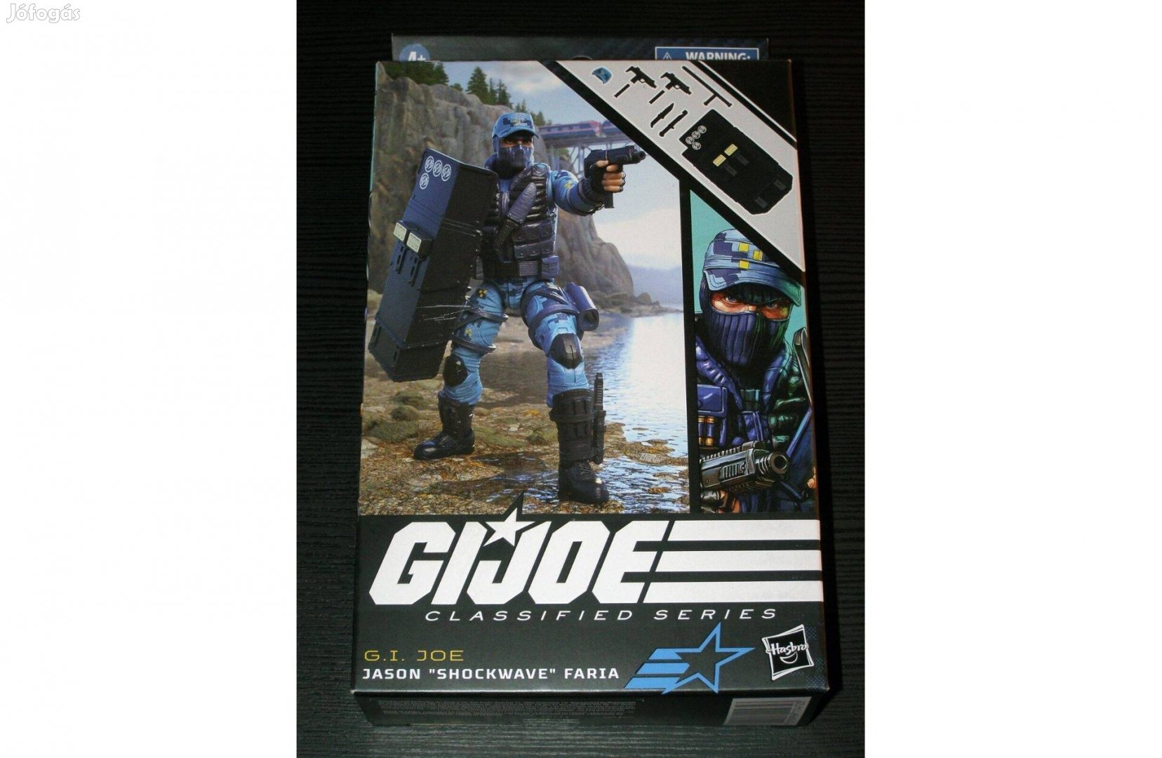 GI Joe Classified 15 cm (6") Shockwave (SWAT Specialist) figura
