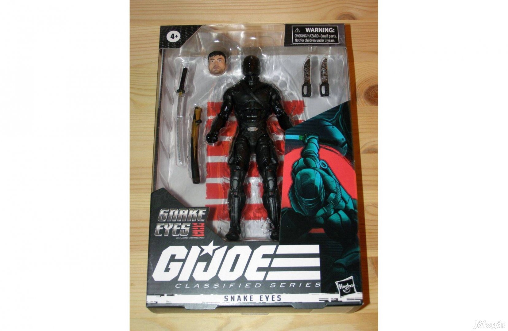 GI Joe Classified 15 cm (6") Snake Eyes (GI Joe Origins) figura