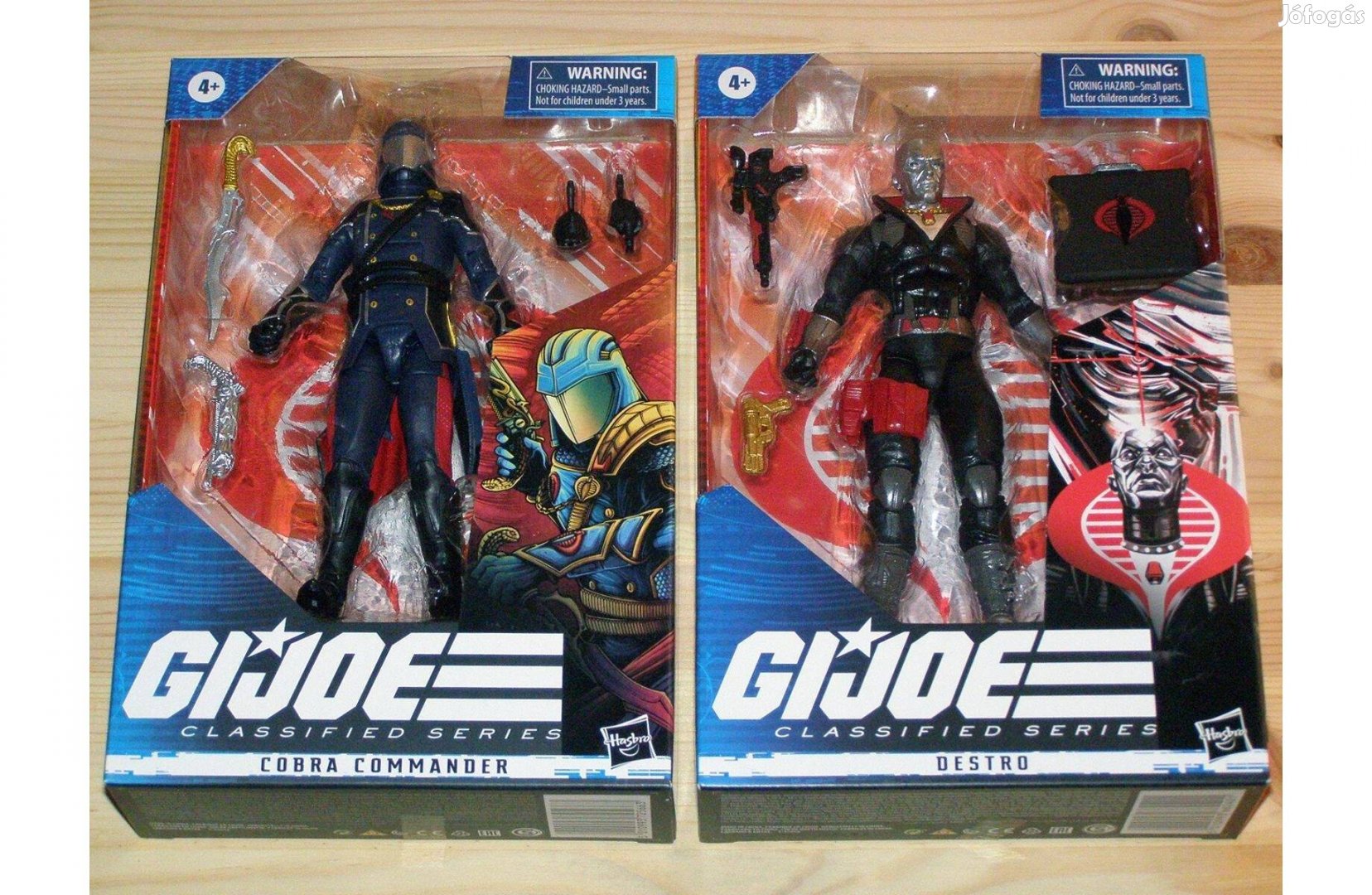 GI Joe Classified 15 cm (6 inch) Cobra Commander & Destro figura