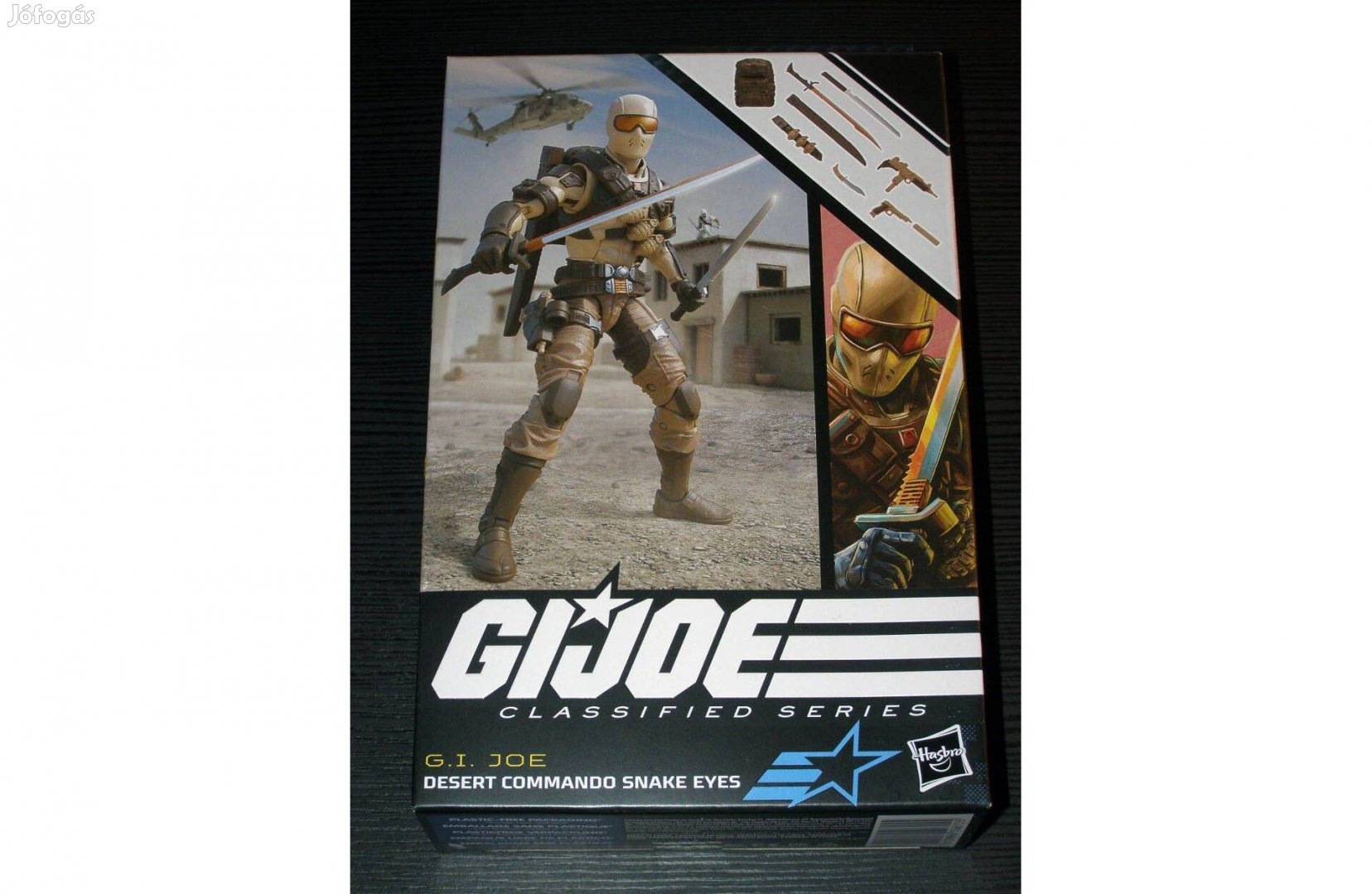 GI Joe Classified 15 cm (6 inch) Desert Commando Snake Eyes figura