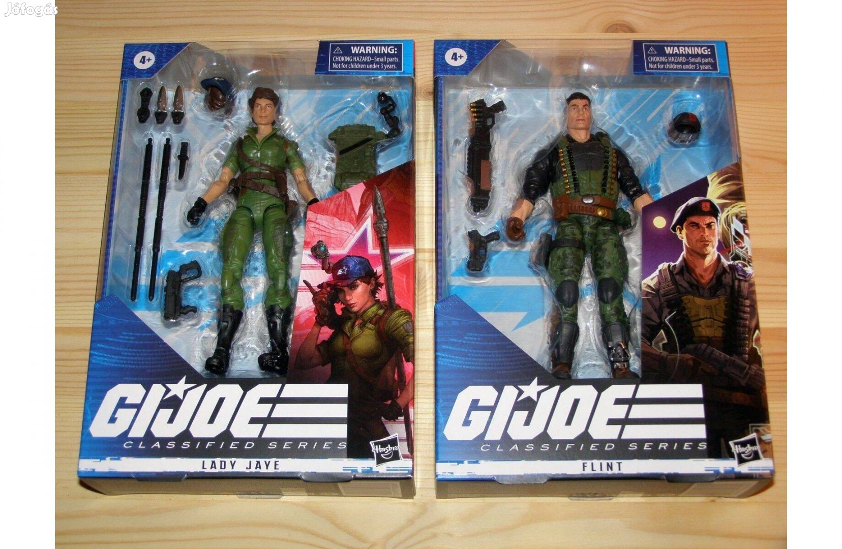 GI Joe Classified 15 cm (6 inch) Lady Jaye & Flint figura