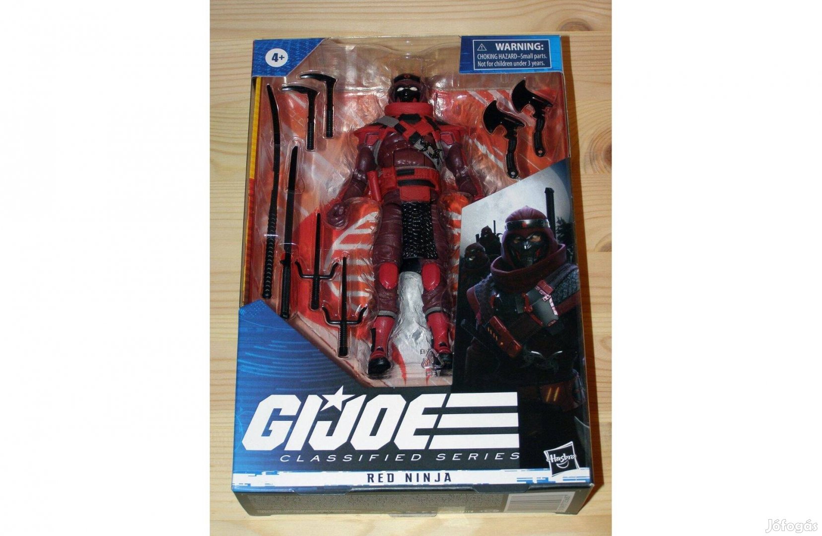 GI Joe Classified 15 cm (6 inch) Red Ninja (Arashikage Clan) figura