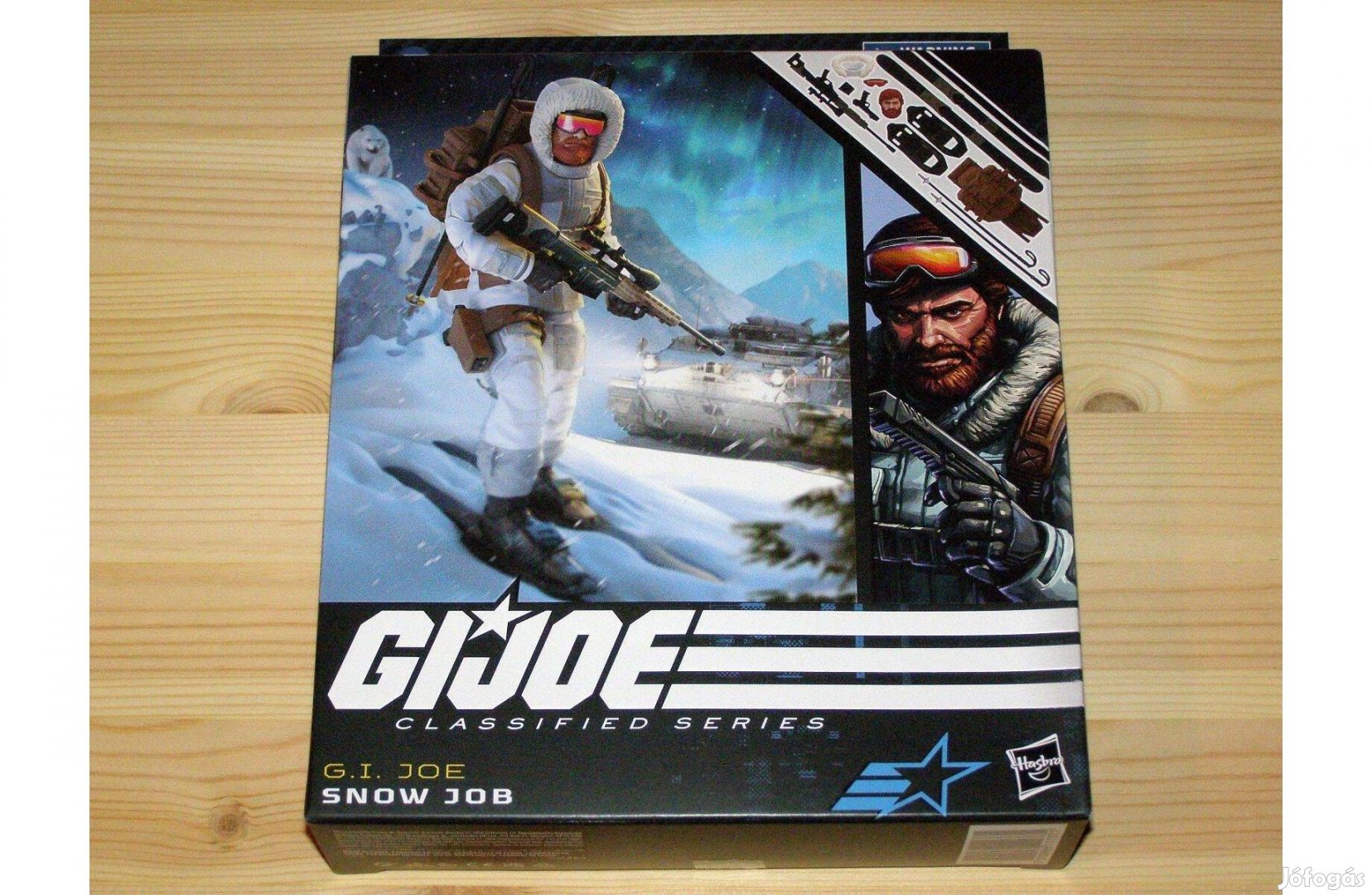 GI Joe Classified 15 cm (6 inch) Snow Job (Arctic Trooper) figura