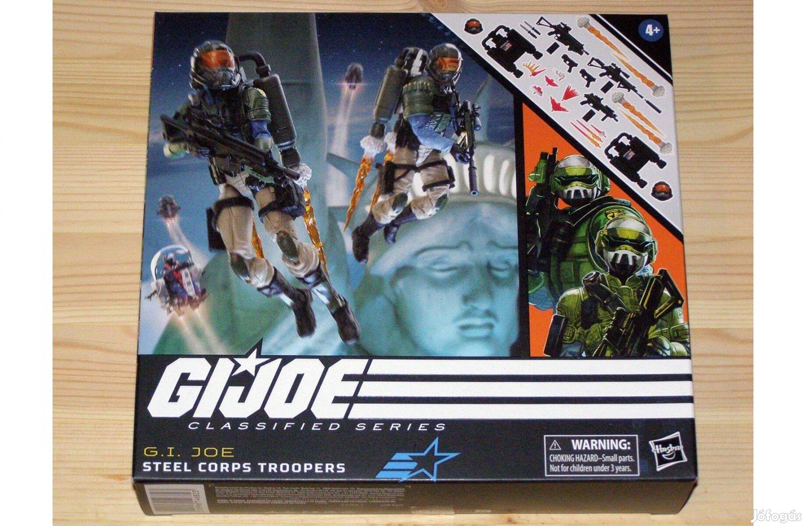 GI Joe Classified 15 cm (6 inch) Steel Corps Troopers (2-Pack) figura