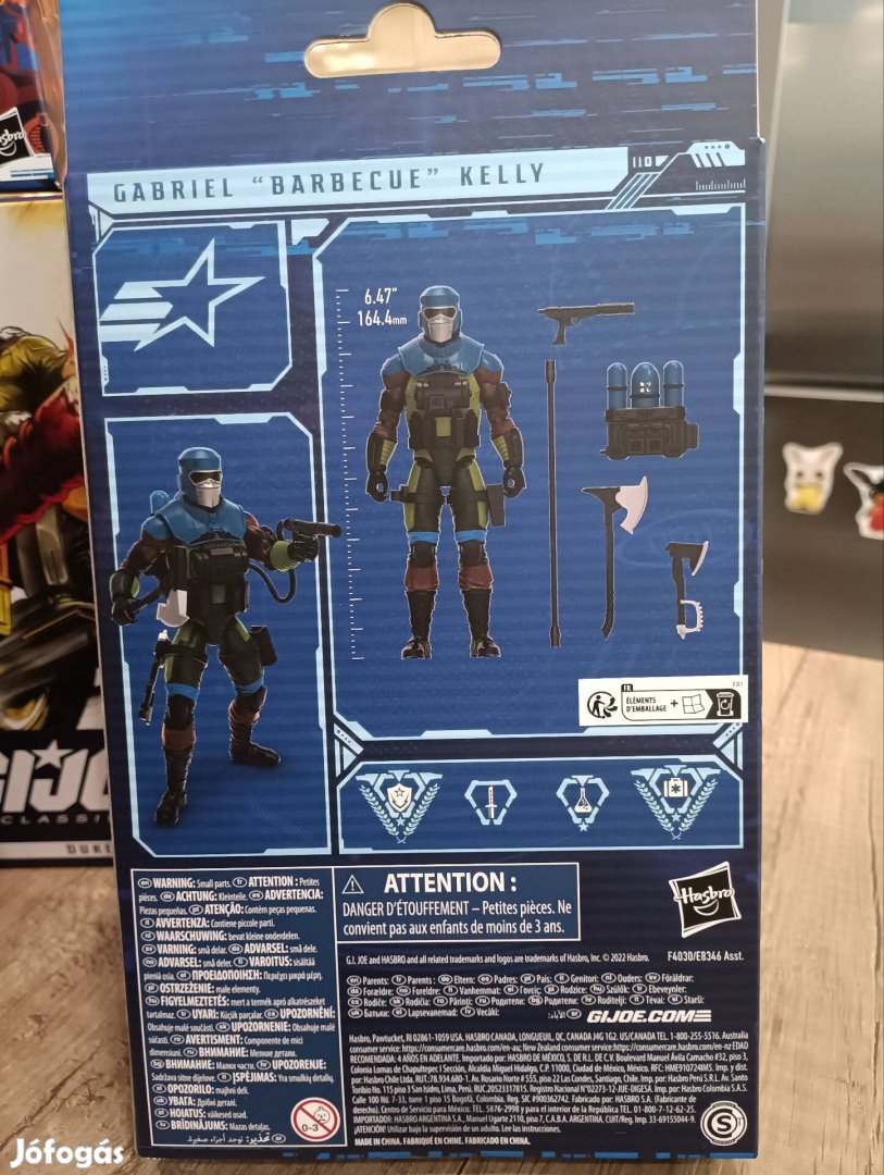 GI Joe G.I. Joe Classified Marauders Barbecue figura