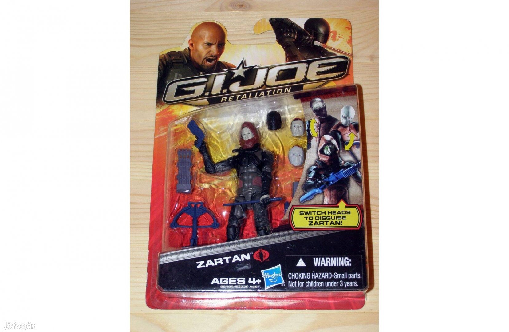 GI Joe Retaliation 10 cm (3.75") Zartan (v21) figura