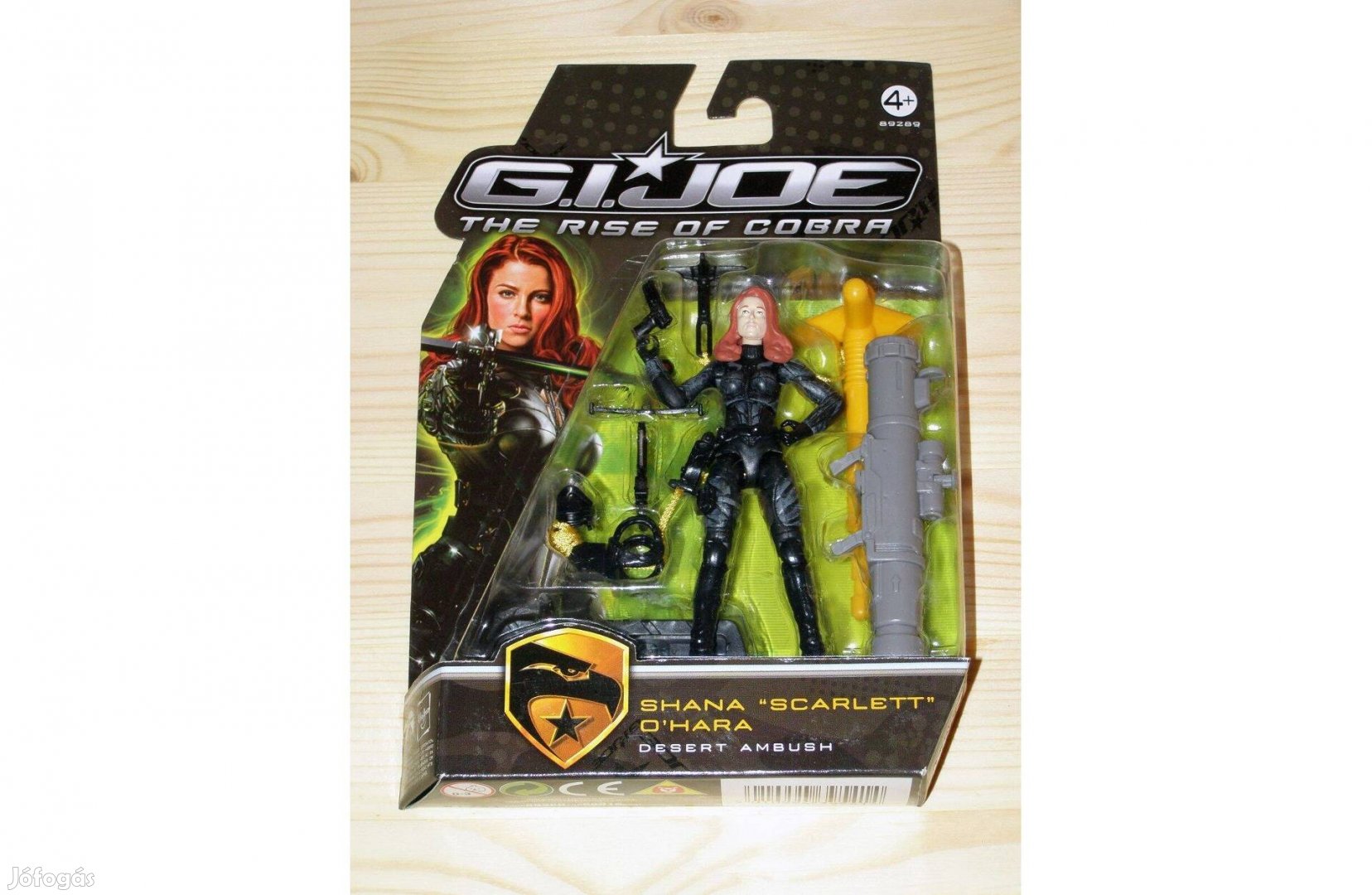 GI Joe Rise of Cobra 10 cm (3.75") Scarlett (v11) figura