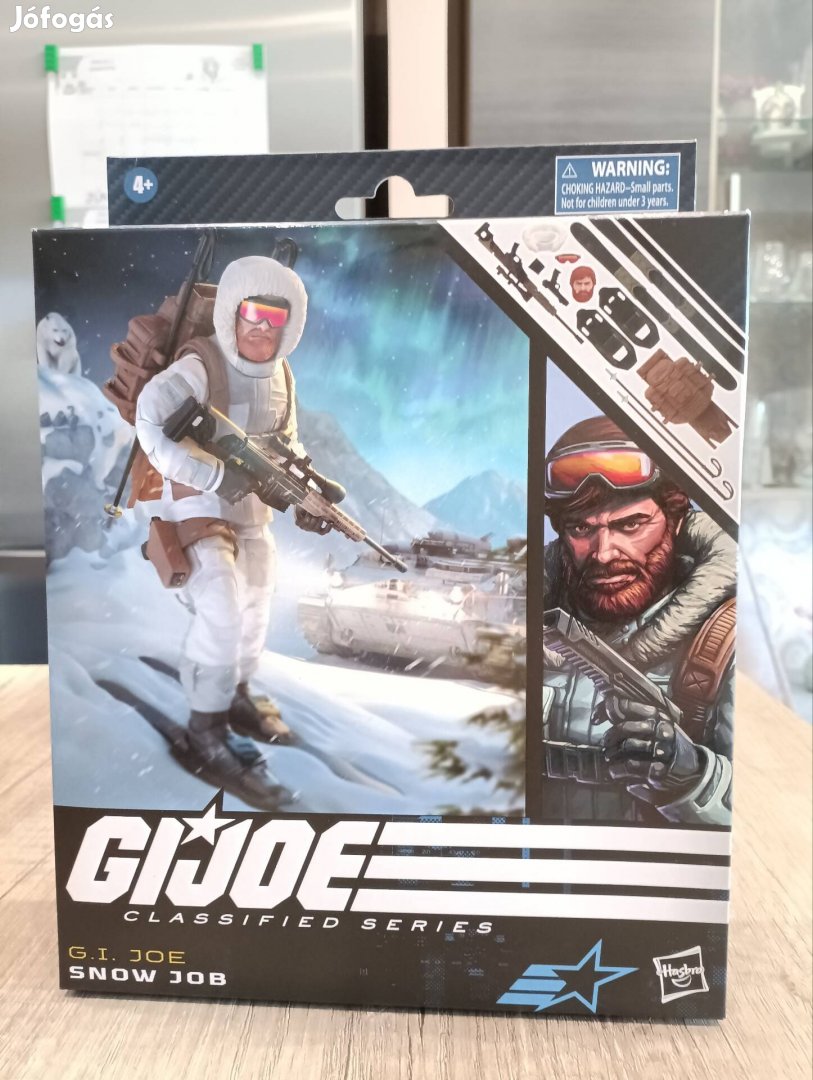 GI joe G.I. Joe Classified Snow Job figura