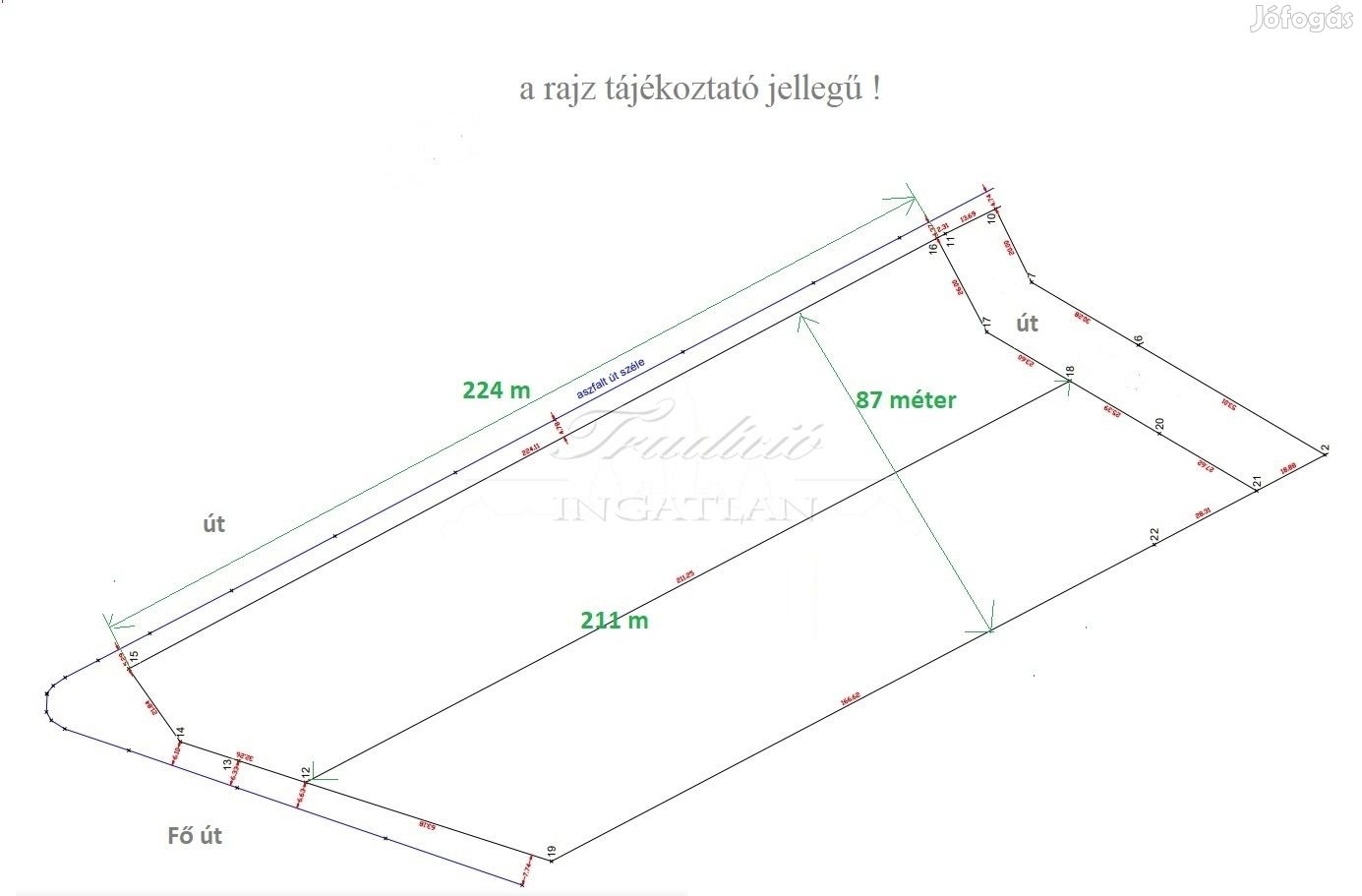 GKSZ SAROKTELEK, KITŰNŐ LOKÁCIÓ, 50 %-OS BEÉPÍTHETŐSÉG, IPARI