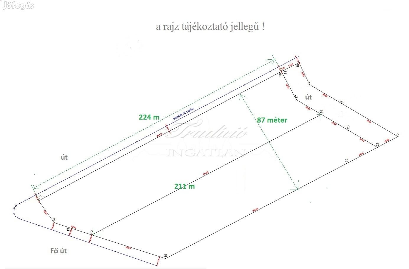 GKSZ SAROKTELEK, KITŰNŐ LOKÁCIÓ, 50 %-OS BEÉPÍTHETŐSÉG, IPARI