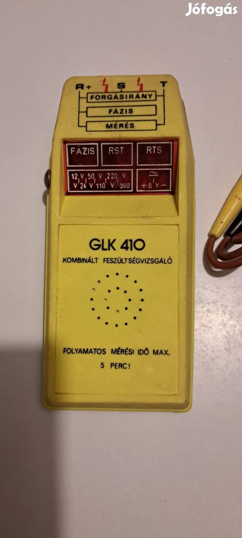 GLK 410 kombinált feszültségvizsgáló