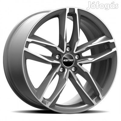 GMP Atom Antracit Diamond 7,5X17 5X112 ET45 CB66,5 | alufelni |