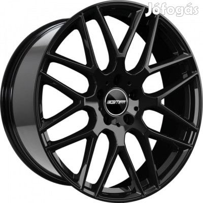 GMP Berghem Fényes fekete 10X21 5X130 ET33 CB84,1 | alufelni |