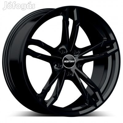 GMP Dea Fényes fekete 9X18 5X120 ET37 CB72,6 | alufelni |