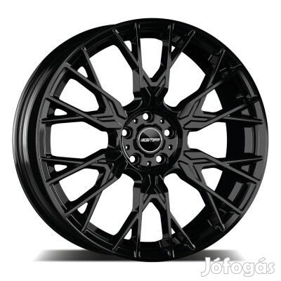 GMP Fender Fényes fekete 9X22 5X112 ET28 CB66,6 | alufelni |