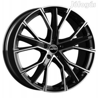 GMP Gunner Fekete polír 9X20 5X112 ET33 CB66,45 | alufelni |