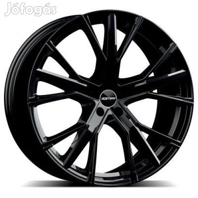 GMP Gunner Fényes fekete 9X22 5X108 ET40 CB63,4 | alufelni |