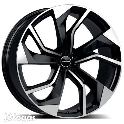 GMP Rebel fekete gyémánt 8X20 5X110 ET35 CB67,1 | alufelni |