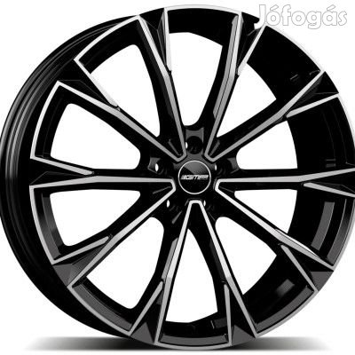 GMP TOTALE Fekete Diamond 10,5X21 5X112 ET43 CB66,6 alufelni