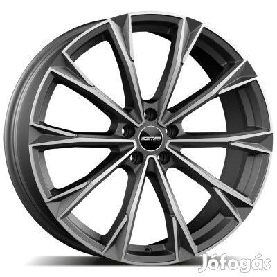 GMP TOTALE Matt Antracit Diamond 10X23 5X130 ET28 CB71,6