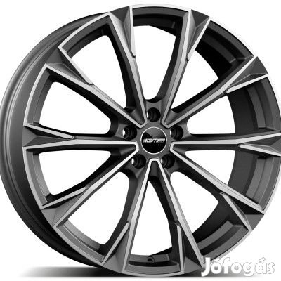 GMP TOTALE Matt Antracit Diamond 10,5X21 5X112 ET43 CB66,6 | alufelni