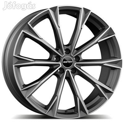 GMP TOTALE Matt Antracit Diamond 8,5X21 5X110 ET29 CB65,1