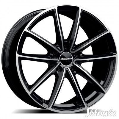 GMP Titan Fekete Diamond 10,5X21 5X130 ET58 CB71,6 | alufelni |