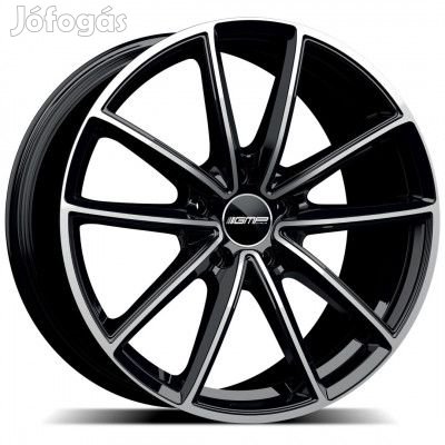 GMP Titan Fekete Diamond 11,5X21 5X130 ET52 CB71,6 alufelni