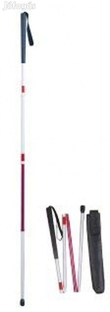 GM fehér bot összecsukható vakbot SZÜRKE színben