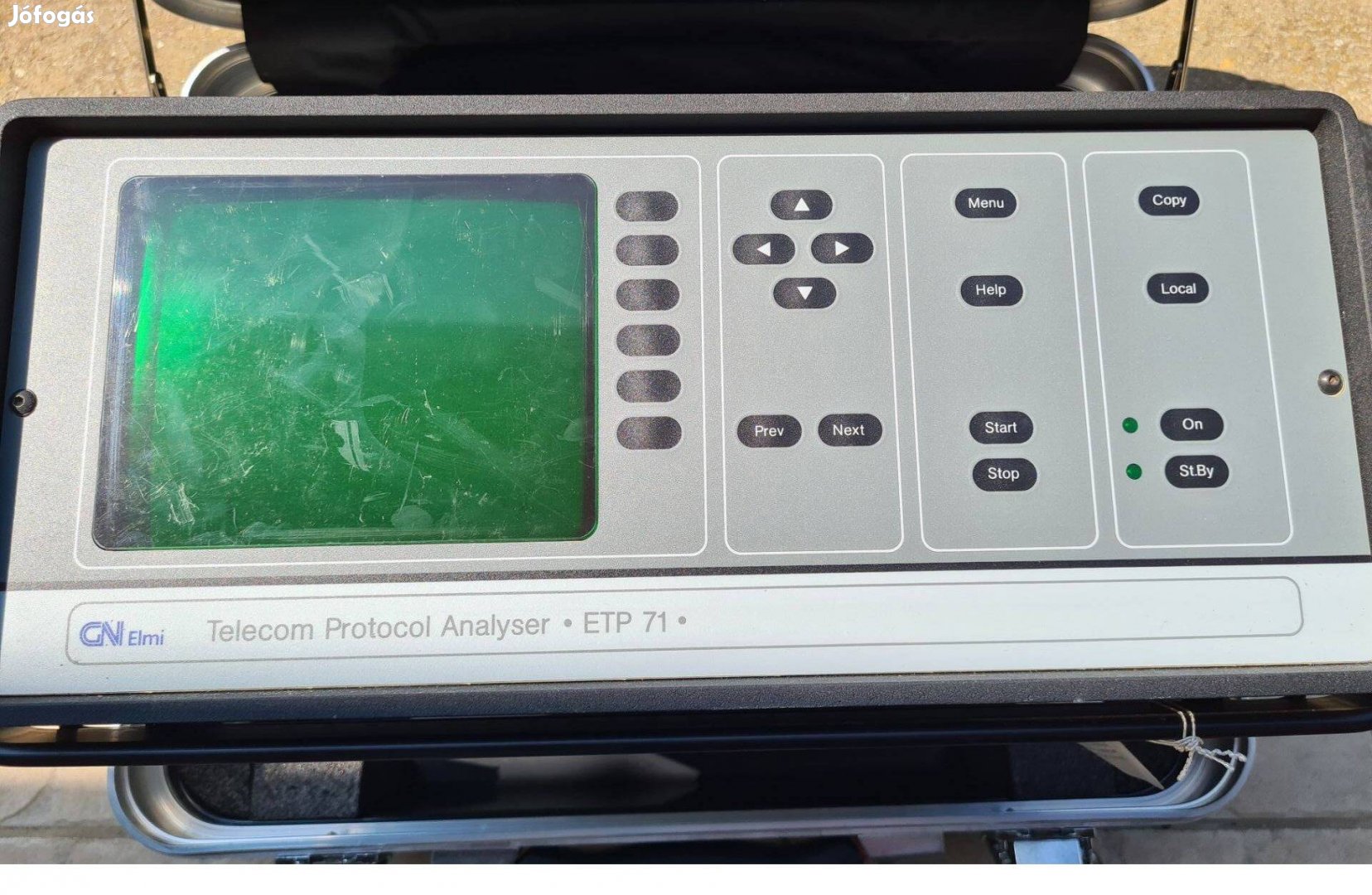 GN Elmi Telecom Protocol Analyser ETP 71 - retro távközlési mérőműszer