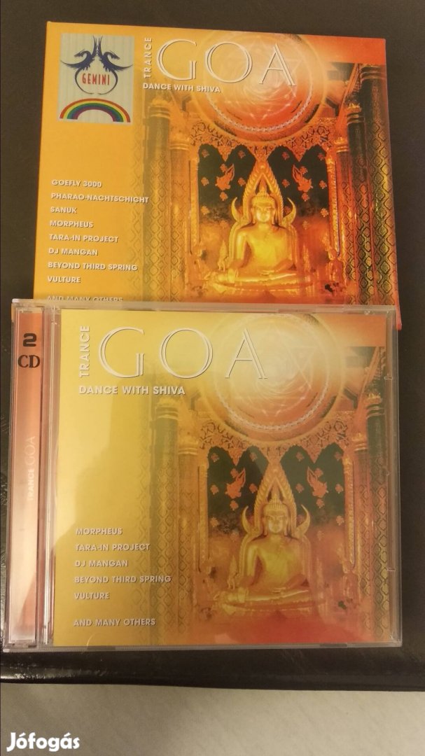 GOA Trance Dance with Shiva 2CD karcmentes 