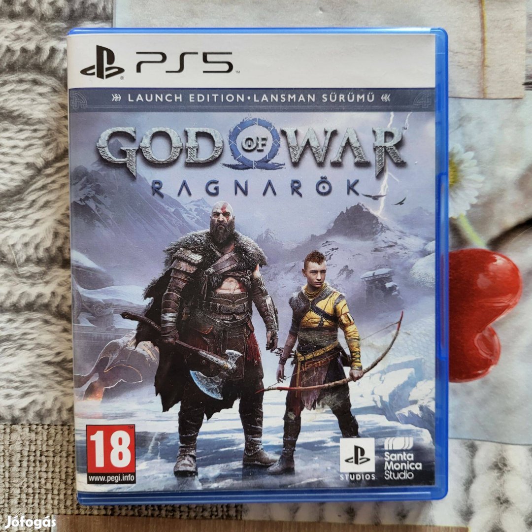 GOD OF WAR Ragnarok (magyar!) playstation 5 játék eladó-csere