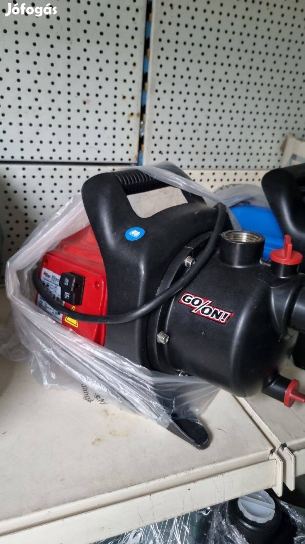 GO/ON újszerű állapotú kerti szivattyú 3100liter/óra vízhozammal