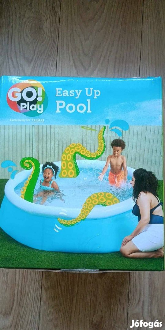 GO! Play könnyen felállítható medence, 244x66 cm, vadonatúj eladó