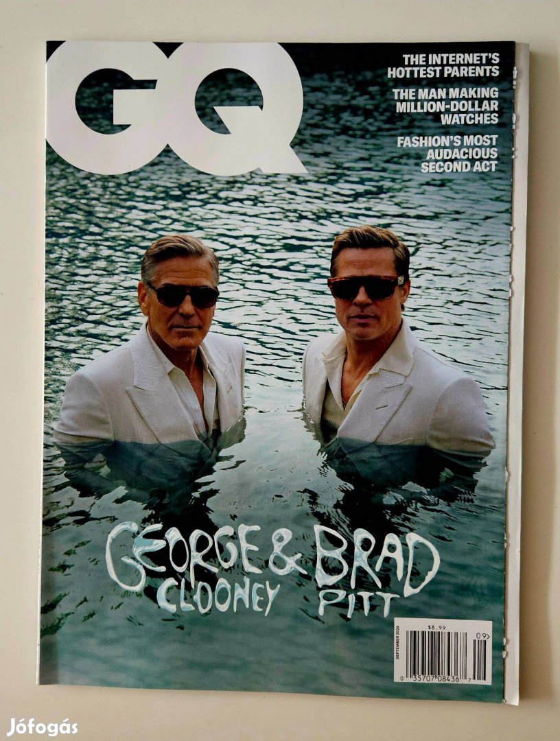 GQ US magazin 2024/9 George Clooney & Brad Pitt