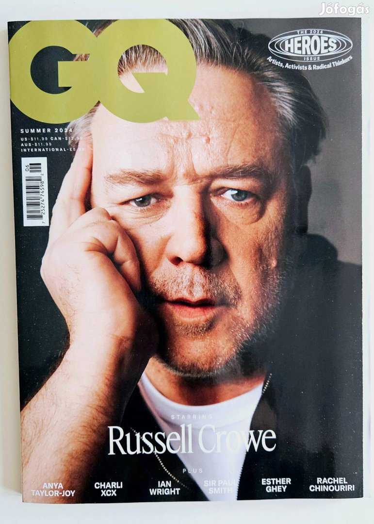 GQ magazin US 2024 summer Russell Crowe