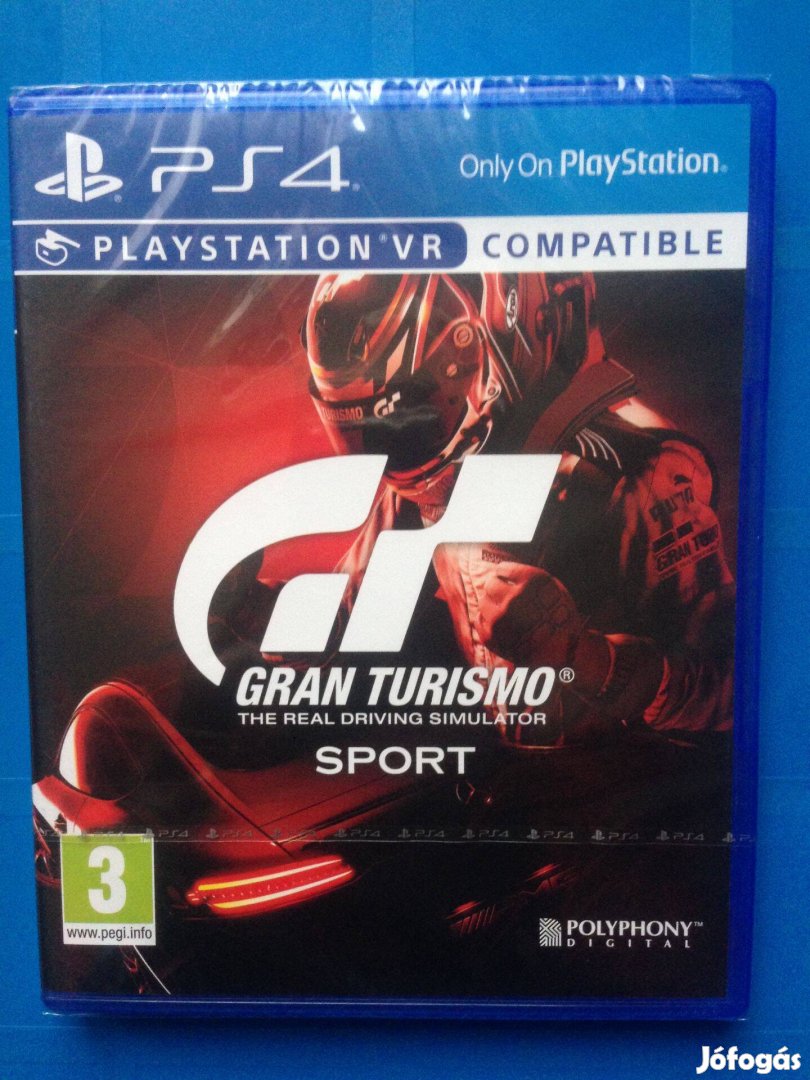 GRAN Turismo Sport (vr is!) ps4-PS5 játék eladó-csere "