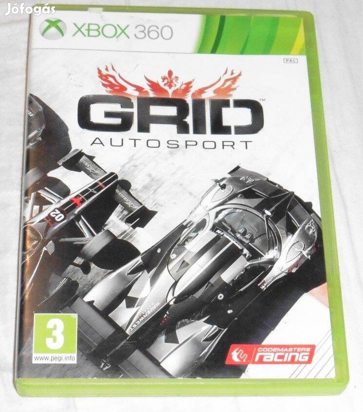 GRID 3. Autosport Gyári Xbox 360, Xbox ONE Játék akár féláron